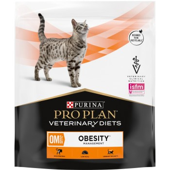 Purina Pro Plan Veterinary diets OM для кошек при ожирении, 350 гр