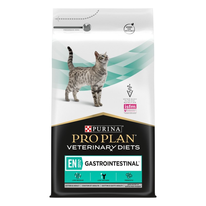 Купить Pro Plan Veterinary diets EN диета для кошек при расстройствах пищеварения, 1,5 кг Pro Plan Veterinary Diets в Калиниграде с доставкой (фото)