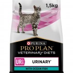 Купить Purina Pro Plan Veterinary Diets UR Urinary для кошек, при МКБ, с океанической рыбой, 1,5 кг Pro Plan Veterinary Diets в Калиниграде с доставкой (фото)