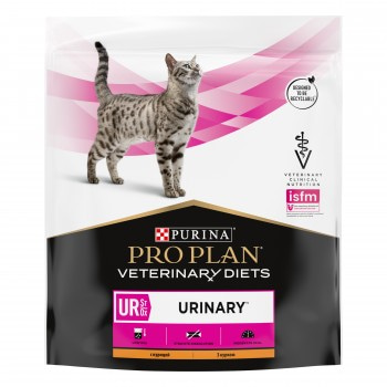 Purina Pro Plan Veterinary diets UR для кошек при болезнях мочевыводящих путей c курицей, 350 г