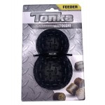 Купить Игрушка-дозатор под лакомства для собак крупных пород Tonka рифленая размер 12,7 см (цвет чёрный) Tonka в Калиниграде с доставкой (фото)