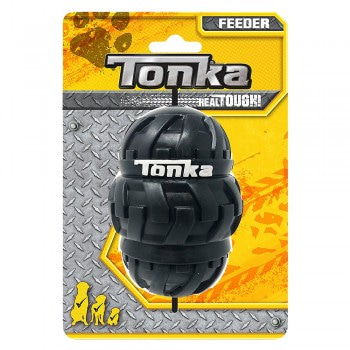 Игрушка-дозатор под лакомства для собак малых пород Tonka тройная размер 8,9 см