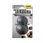 Купить Игрушка-дозатор под лакомства для собак малых пород Tonka рифленая размер 8,9 см (цвет чёрный) Tonka в Калиниграде с доставкой (фото)