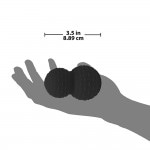Купить Игрушка-дозатор под лакомства для собак малых пород Tonka рифленая размер 8,9 см (цвет чёрный) Tonka в Калиниграде с доставкой (фото 2)