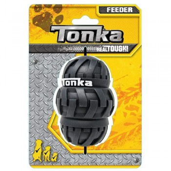 Игрушка-дозатор под лакомства для собак средних пород Tonka тройная размер 10,2 см