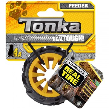 Игрушка-дозатор под лакомства для собак мелких и средних пород Tonka Мега размер 6,4 см