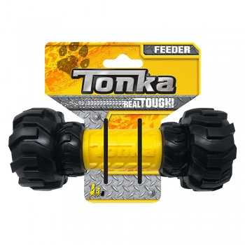 Игрушка-дозатор под лакомства для собак средних и крупных пород Tonka Ось от авто размер 17,8 см