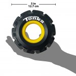 Купить Игрушка для собак средних и крупных пород Tonka Шина с желтой вставкой диаметр 12,7 см Tonka в Калиниграде с доставкой (фото 2)