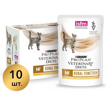 Purina Pro Plan Veterinary diets NF корм для кошек при патологии почек, с курицей, 85 г
