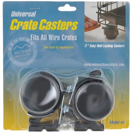 MidWest колеса для клеток Universal Crate Caster универсальные 2 шт.