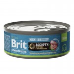 Купить Консервы Brit Premium by Nature с ассорти из птицы с потрошками для собак мелких пород, 100 гр Brit в Калиниграде с доставкой (фото)