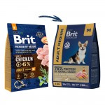 Купить Brit Premium Dog Adult Medium с курицей для взрослых собак средних пород, 3 кг Brit в Калиниграде с доставкой (фото 3)