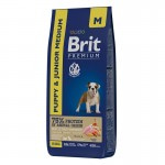 Купить Brit Premium Dog Puppy and Junior Medium с курицей для щенков средних пород, 8 кг Brit в Калиниграде с доставкой (фото)