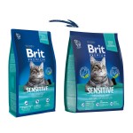 Купить Brit Premium Cat Sensitive с индейкой и ягненком для кошек с чувствительным пищеварением, 400 гр Brit в Калиниграде с доставкой (фото 12)