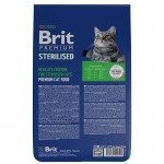 Купить Brit Premium Cat Sterilized корм для стерилизованных кошек с Курицей 8 кг Brit в Калиниграде с доставкой (фото 12)