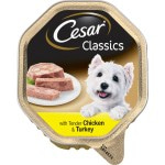 Купить Консервы для собак Cesar Классический, с нежной курицей и индейкой, 150 г Cesar в Калиниграде с доставкой (фото 2)