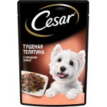 Купить Консервы Cesar для взрослых собак, тушеная телятина с овощами, 85 г Cesar в Калиниграде с доставкой (фото 1)