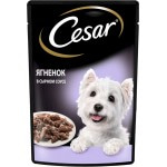 Купить Консервы Cesar для взрослых собак всех пород, с ягненком в сырном соусе, 85 г Cesar в Калиниграде с доставкой (фото 1)