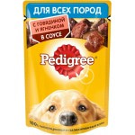 Купить Консервы Pedigree для взрослых собак всех пород, с говядиной и ягненком в соусе, 85 г Pedigree в Калиниграде с доставкой (фото 1)