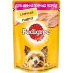 Купить Консервы Pedigree для взрослых собак мелких пород, паштет с курицей, 80 г Pedigree в Калиниграде с доставкой (фото 1)