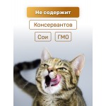 Консервированный корм для кошек Lapka с индейкой в соусе, 85г