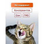Консервированный корм для кошек Lapka с говядиной в соусе, 85г