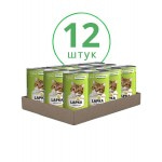 Купить Консервированный корм для кошек Lapka с кроликом в соусе, 415г Lapka в Калиниграде с доставкой (фото)