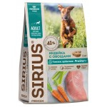 Купить Сухой корм премиум класса SIRIUS для взрослых собак крупных пород индейка с овощами, 2 кг Sirius в Калиниграде с доставкой (фото)