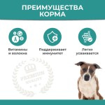 Купить Сухой корм премиум класса SIRIUS для взрослых собак крупных пород индейка с овощами, 2 кг Sirius в Калиниграде с доставкой (фото 14)