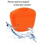 Купить Силиконовая тренировочная сумка Мнямс для лакомств, размер L, оранжевая Мнямс в Калиниграде с доставкой (фото 2)