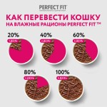 Купить Perfect Fit консервы для кошек, для красивой шерсти и здоровой кожи, с индейкой в соусе, 75 гр Perfect Fit в Калиниграде с доставкой (фото 6)