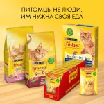 Влажный корм Friskies для взрослых кошек, с курицей в подливе, 50 г