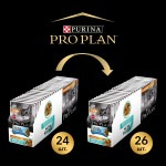 Купить Pro Plan Nutri Savour для кошек с чувствительной кожей, нежные кусочки с треской, в соусе, 85 г Pro Plan в Калиниграде с доставкой (фото 2)
