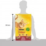 Сухой корм Friskies для взрослых кошек с мясом и полезными овощами, 10 кг