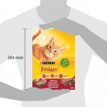 Сухой корм Friskies для взрослых кошек с мясом и полезными овощами, 400 г
