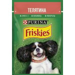 Влажный корм Purina Friskies для взрослых собак, кусочки с телятиной в подливе, 85 г
