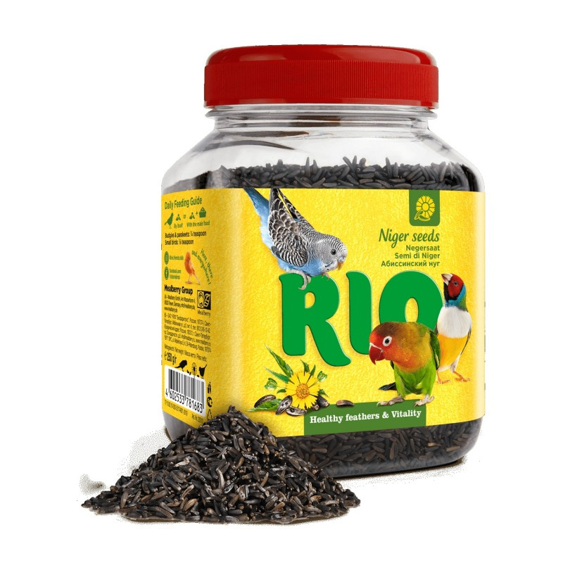 Купить RIO Абиссинский нуг. Лакомство для декоративных птиц 250 гр RIO в Калиниграде с доставкой (фото)