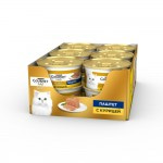 Влажный корм Gourmet Голд Паштет для кошек, с курицей, 85 г