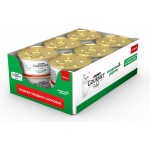 Влажный корм Gourmet Натуральные рецепты для кошек, с тушеной говядиной и с морковью, 85 г
