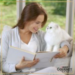Влажный корм Gourmet Натуральные рецепты для кошек, с тушеной говядиной и с морковью, 85 г