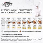 Влажный корм Gourmet Перл Желе Де-Люкс для кошек с лососем, 75 г
