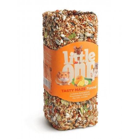 Лакомство-игрушка для грызунов Little One Туннель малый Вкусная лазейка 100 гр
