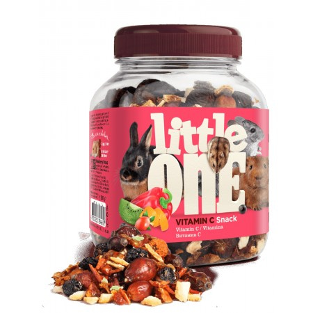 Лакомство для всех видов грызунов Витамин С Little One 180 гр