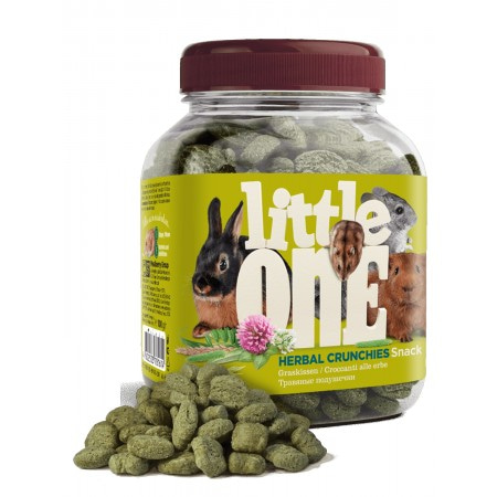 Лакомство для всех видов грызунов Травяные подушечки Little One 100 гр