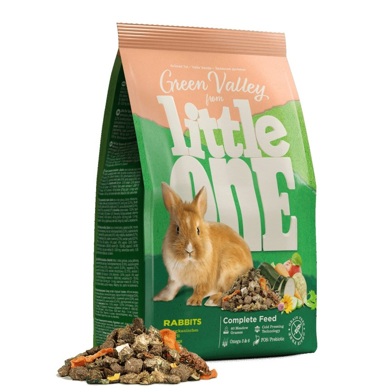Купить Корм для кроликов Little One Зеленая долина из разнотравья 750 гр Little One в Калиниграде с доставкой (фото)