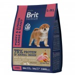 Купить Brit Premium Dog Puppy & Junior Large & Giant с курицей для щенков крупных и гигантских пород 15 кг Brit в Калиниграде с доставкой (фото 3)