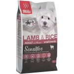 Купить Blitz Sensitive с ягненком и рисом сухой корм для собак мелких пород 7 кг Blitz в Калиниграде с доставкой (фото)