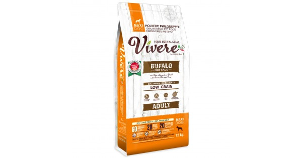 🥇7999 р. – Низкозерновой монобелковый корм Vivere Low Grain Maxi с ...