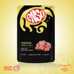 Купить Консервы ENSO кусочки в соусе с курицей для взрослых кошек 85 гр ENSO в Калиниграде с доставкой (фото 9)