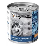 Купить Монобелковые консервы для собак всех пород ZOOCHARM оленина с морошкой, 338 г zooCHARM в Калиниграде с доставкой (фото)